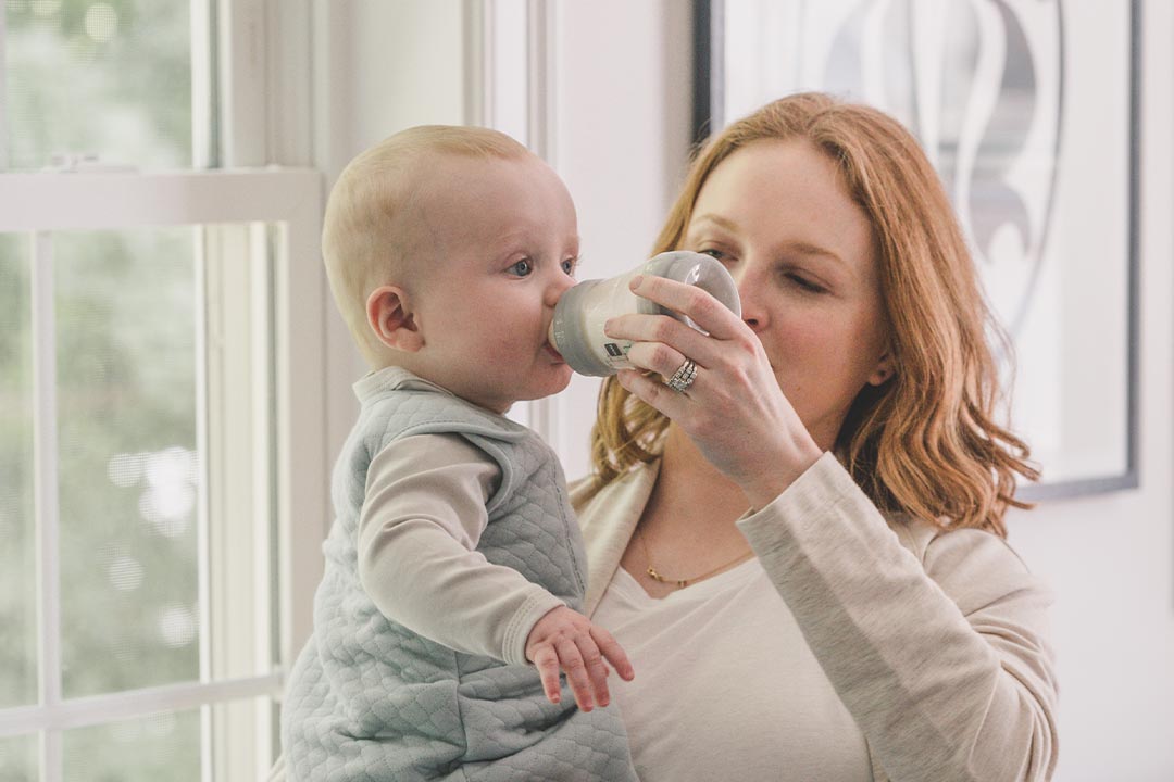 how much oatmeal do you put in a baby bottle