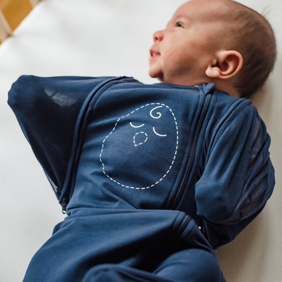 Swaddle with Arms Out