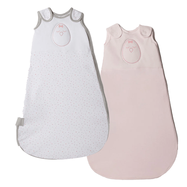 0-6 Months / Stardust Pink and Soft Pink