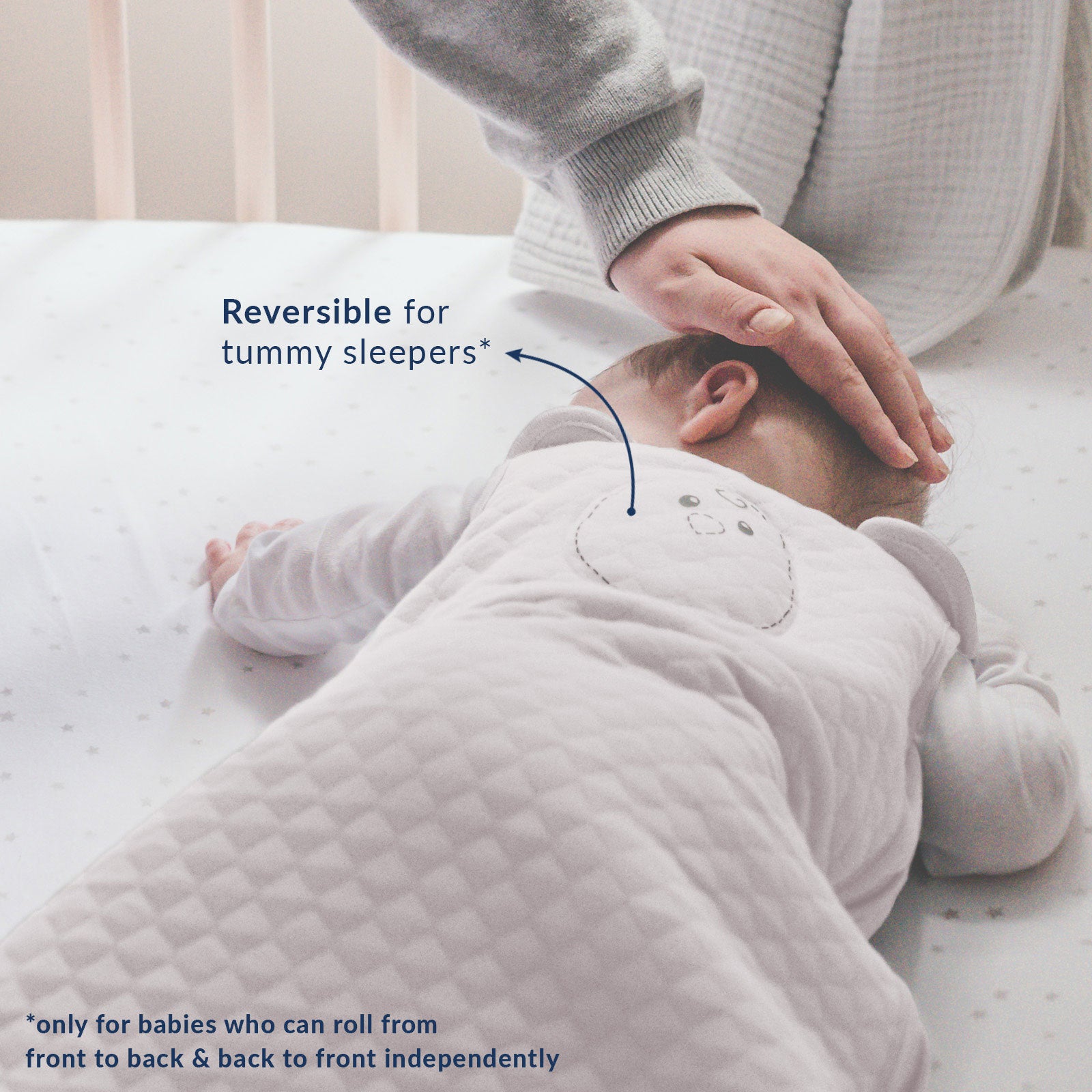 Sleep sack for tummy sales sleepers